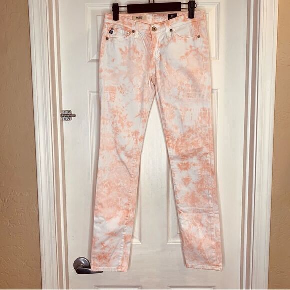 Adriano Goldschmied  the stilt cigarette tie dye jean Size 25 - Picture 2 of 11